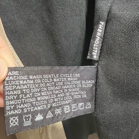 Claiborne Outerwear Vintage Men’s Khaki Jacket with Thermolite, Size XL - Picture 9 of 10